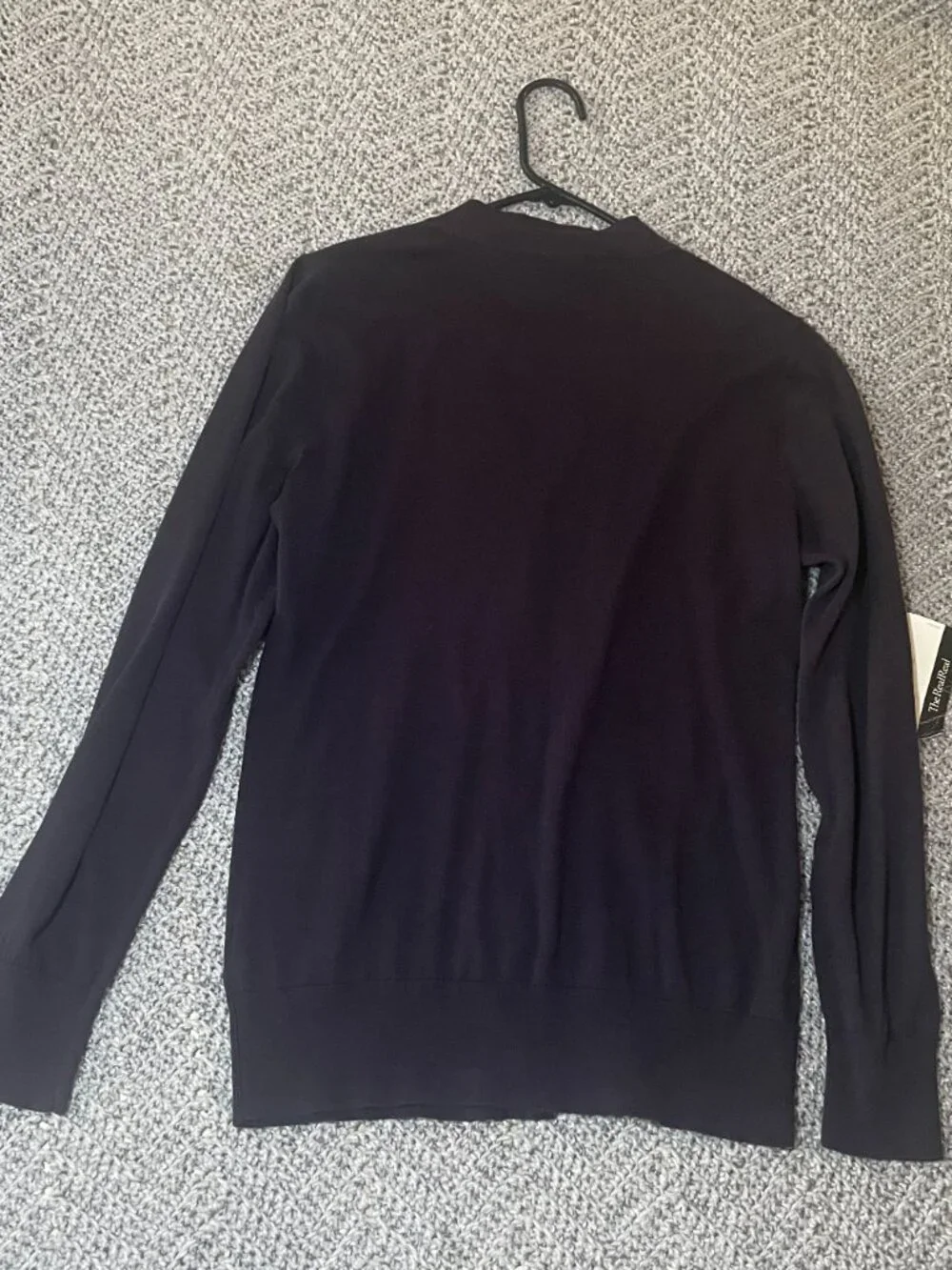 Tory Burch dark Purple Cardigan / Sweater size L